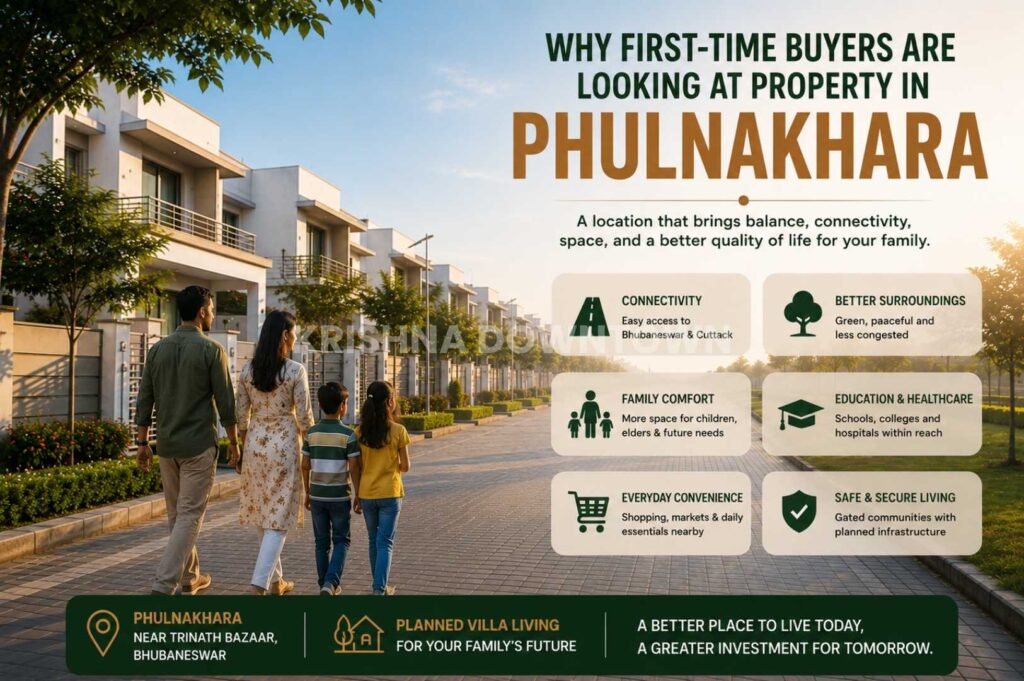 Property in Phulnakhara near Bhubaneswar and Cuttack for homebuyers