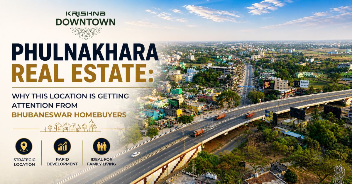 Premium villa community in Phulnakhara near Bhubaneswar with green surroundings